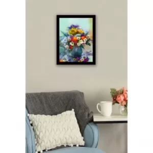 Image of SC0249 Multicolor Decorative Framed MDF Painting