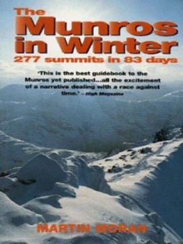Image of The Munros in Winter by Martin Moran Book