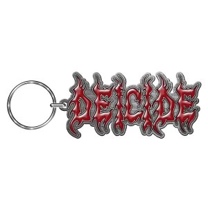 Image of Deicide - Logo Metal Keychain