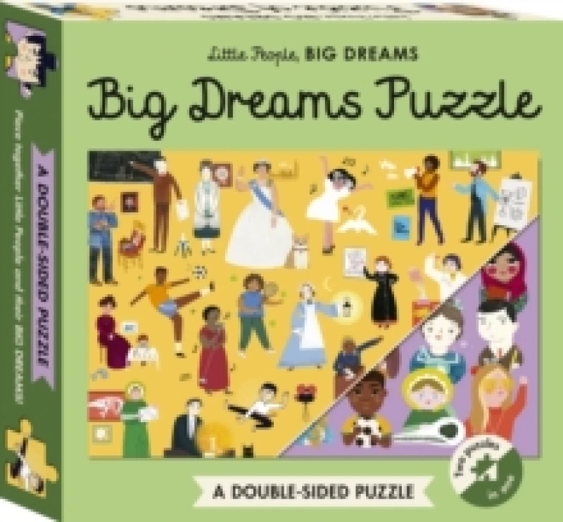 Image of Little People, BIG DREAMS Puzzle : 100 Piece Double-Sided Puzzle Jigsaw
