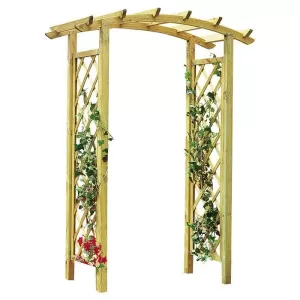 Image of Zest4Leisure Daria Wooden Garden Arch