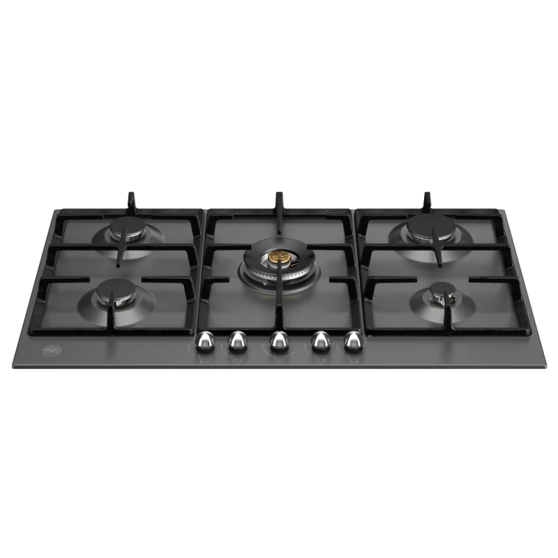 Image of Bertazzoni Heritage Series P905CHERNE 89cm Gas Hob - Matte Black