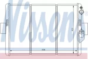 Image of 62288 Nissens Radiator engine cooling