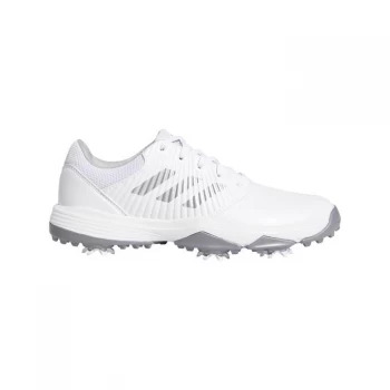 Image of adidas CP Traxion Golf Shoes Juniors - White