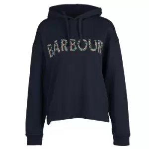Image of Barbour Womens Greenwell Hoodie Navy 14