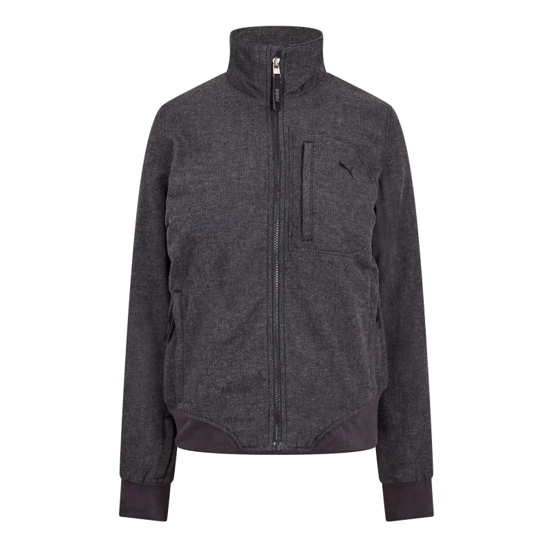 Image of Puma Bomber Jacket Womens Black female 8 (XS)