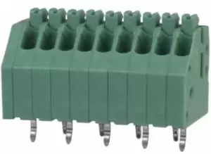 Image of Phoenix Contact Ptsa0,5/ 9-2,5-Z Terminal Block, Wire To Brd, 9Pos, 20Awg