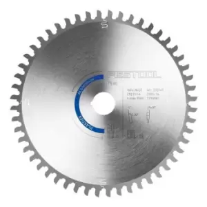 Image of Festool - 205767 168mm x 20mm 52T Aluminium & Plastics Saw Blade - n/a