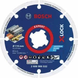 Image of Bosch Accessories 2608900532 X-LOCK Diamond cutting disc Diameter 115mm