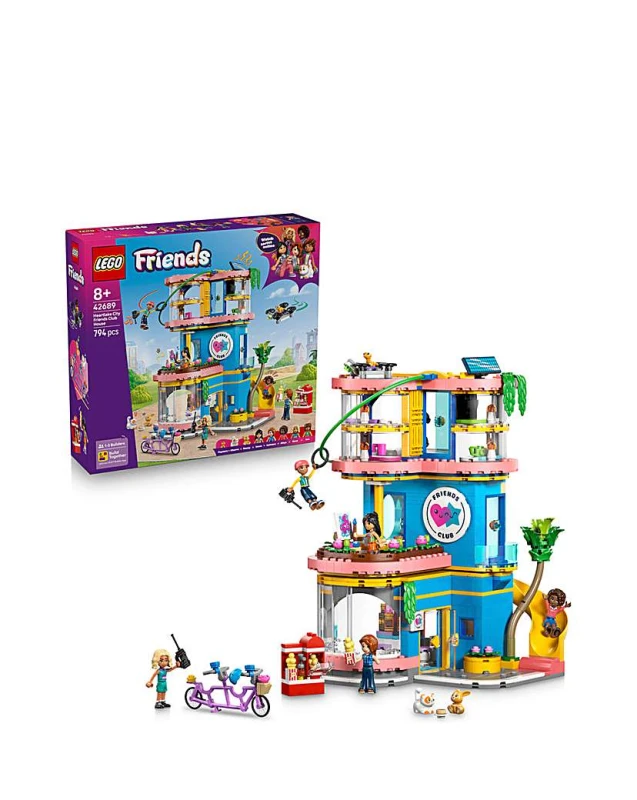 Image of LEGO Friends Heartlake City Friends Club House Toy 42689