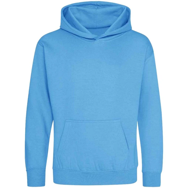 Image of AWDis Hoodie 1-2 Years in Blue Size: 12-13 Years Blue Unisex 12-13 Years
