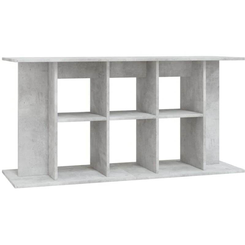 Image of VIDAXL Vidaxl - Aquarium Stand Concrete Grey 120x40x60cm Engineered Wood 8720845417970