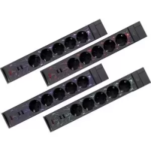 Image of REV 0012528512 Power strip (+ switch) PG connector