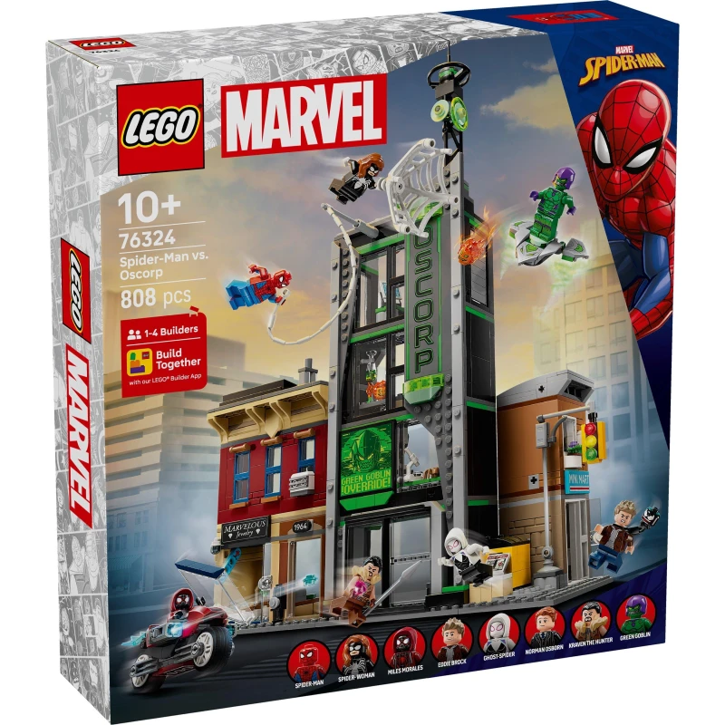Image of LEGO Marvel Super Heroes LEGO Marvel Spider-Man vs. Oscorp, Kids - LEGO Marvel Super Heroes Male TC77501