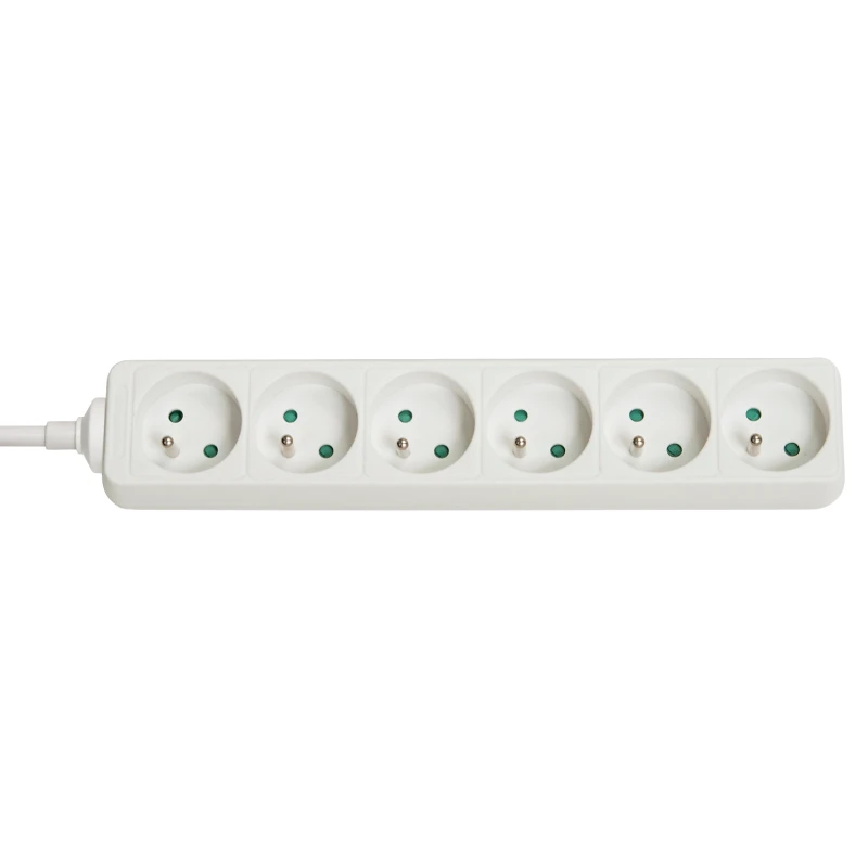 Image of Lindy 73125 power extension 6 AC outlet(s) Indoor White