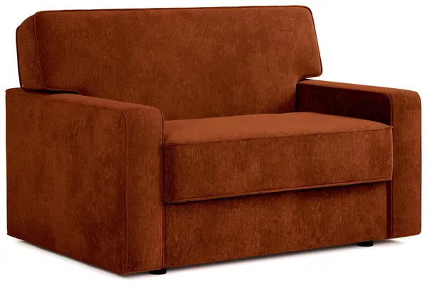 Image of Jay-Be Jay-Be Linea Fabric Chair Sofa Bed - Orange