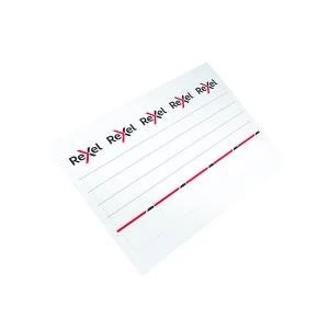 Image of Rexel Printable Card Spine Label 49x158mm Pack of 50 2115549
