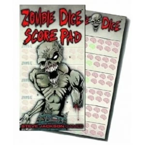 Image of Zombie Dice Score Pad