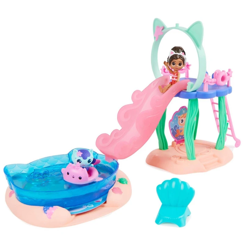 Image of Gabby's Dollhouse Gabby's Dollhouse Pool Party Playset