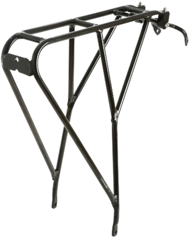Image of Tortec Velocity Rear Hybrid Bike Pannier Rack 26-700C BLACK - Cycles UK