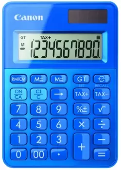 Image of Canon LS-100K calculator Desktop Basic Blue