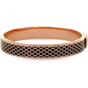 Image of Ladies Halcyon Days Rose Gold Plated Salamander Bangle