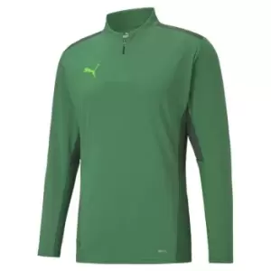 Image of Puma Zip Top Mens - Green