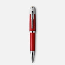 Image of Mont Blanc - Great Characters Enzo Ferrari Special Edition Ballpoint Pen - Ballpoint Pens - Red