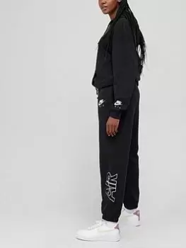 Image of Nike Air Fleece Pants - Black Size M Women