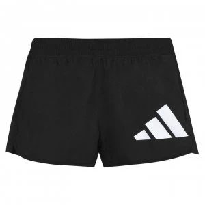 Image of adidas 3 Bar Shorts - Black/White
