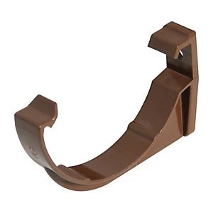 Image of FloPlast RKM1BR Miniflo Gutter Fascia Brackets - Brown Pack of 2