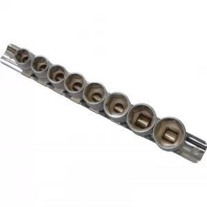 Image of 8 Piece 3/8" Metric Socket Set (10-19MM)