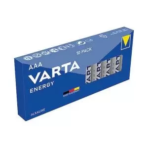 Image of Varta Energy AAA Batteries Pack of 10 4103229410 VR63501