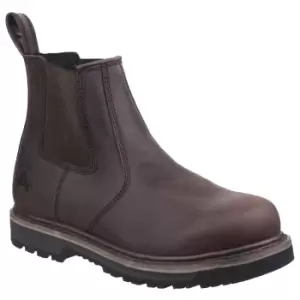 Image of Amblers Mens Carlisle Dealer Boot (8 UK) (Brown)