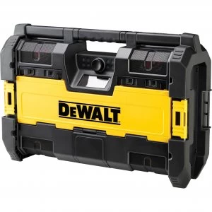 Image of DEWALT Tough System DAB Job Site Radio and Battery Charger 240v