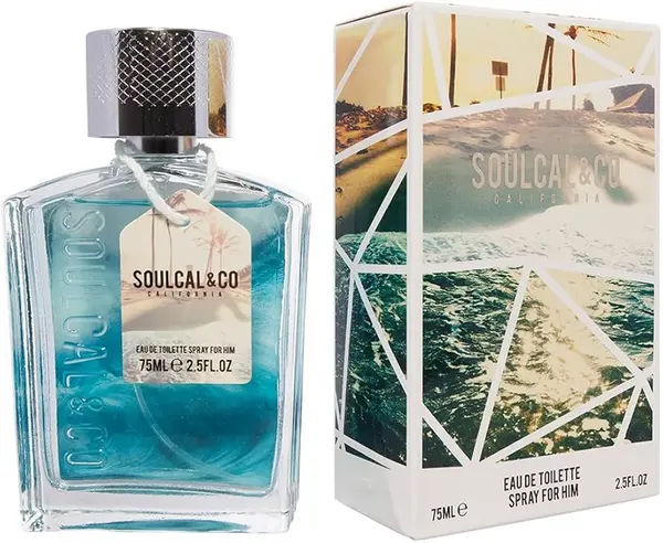 Image of SoulCal & Co Blue Eau de Toilette For Him 75ml