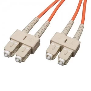Image of Tripp Lite Duplex Multimode 62.5 125 Fiber Patch Cable SC SC 3M 10ft
