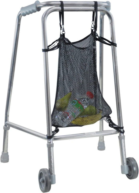 Image of Aidapt Net Bag For Walking Frame Black