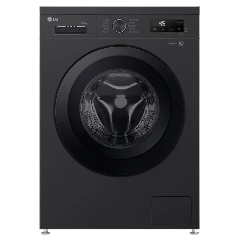 Image of LG X10 Series ThinQ W4X1095NNK WiFi Connected 9Kg / 5Kg Washer Dryer with 1400 rpm - Black - E Rated [Wash&Dry], A Rated [Wash Only]