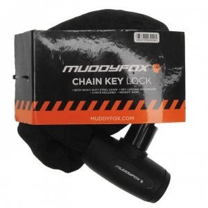 Image of Muddyfox Chain Key Lock - Black