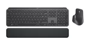 Image of Logitech MX Keys Wireless Illuminated Keyboard Mouse Bundle