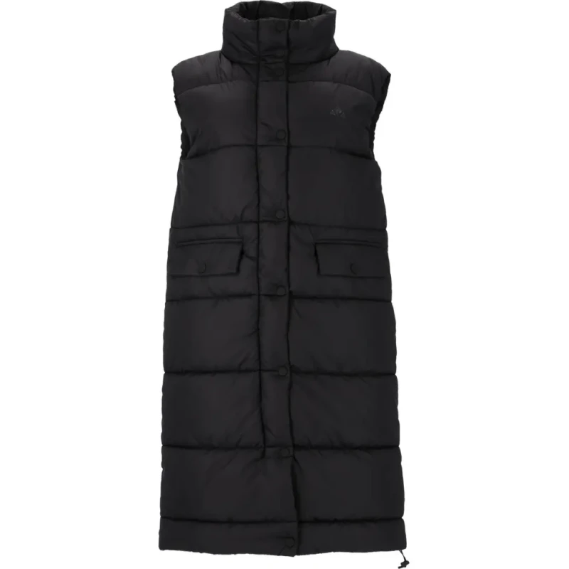Image of Whistler Womens Whistler Amaretto Long Puffer Vest Noir Female 40
