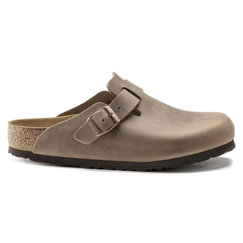 Image of BIRKENSTOCK boston clog sandals in tobacco brown Brown UK 3 (EU 36)