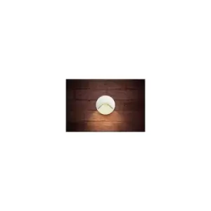 Image of Integral LED Lighting - Integral Pathlux - Outdoor LED Step Wall Light 2.2W 3000K 100lm IP65 - White