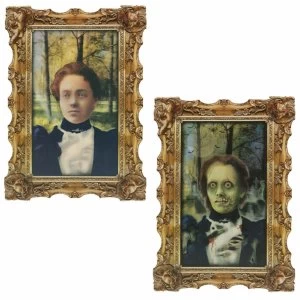 Image of Scary Ghoul Lenticular Portrait, 45.7 x 30.4 cm