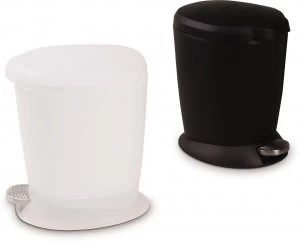 Image of simplehuman 6L Plastic Pedal Bin White