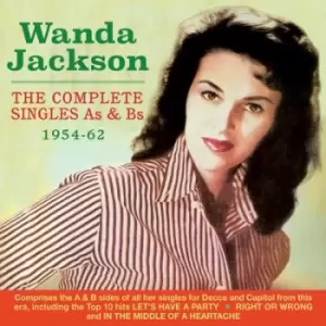 Image of The Complete Singles As & Bs 1954-62 by Wanda Jackson CD Album