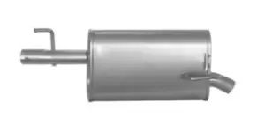 Image of IZAWIT Rear silencer 21.197 End silencer,Rear exhaust silencer OPEL,VAUXHALL,Meriva A (X03),Meriva Mk I (A) (X03)