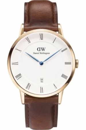 Image of Mens Daniel Wellington Dapper 38mm St Mawes Rose Watch DW00100083