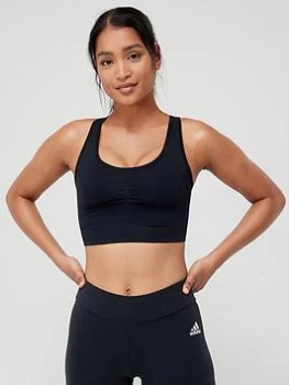 Image of adidas Formotion Sculpt Medium Support Bra - Black Size M Women
